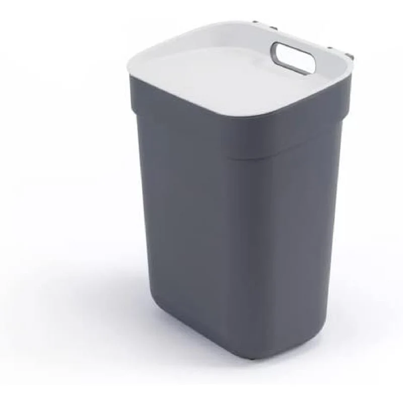 Mülleimer 10l Ready to collect, dunkelgrau