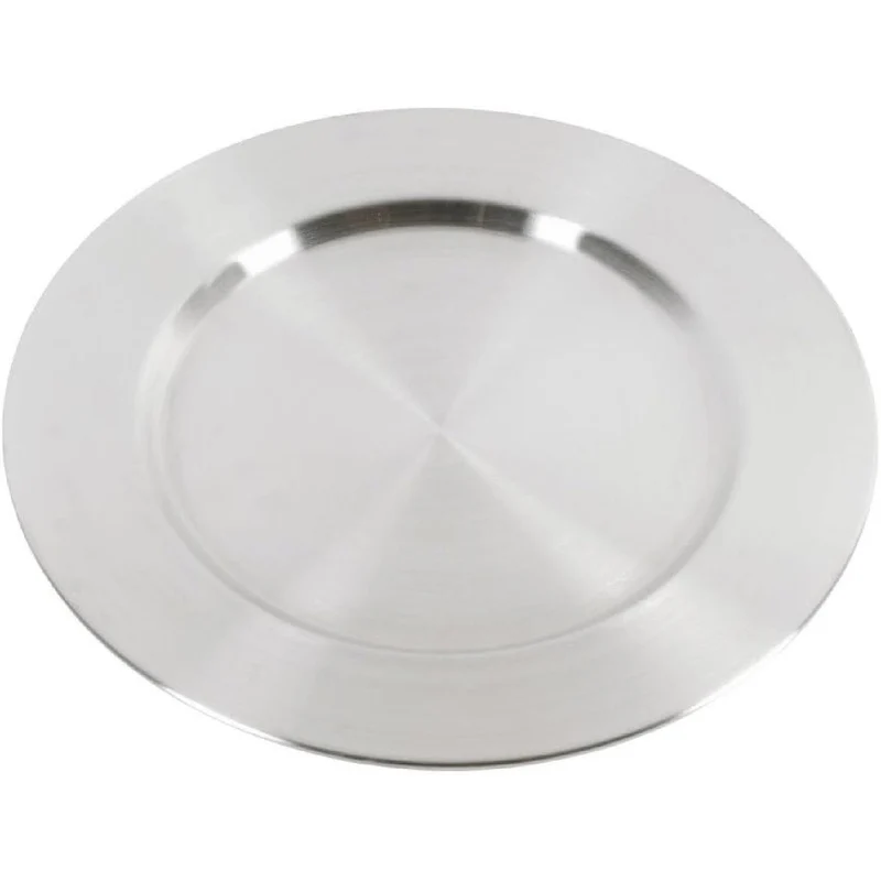 APS Platzteller 31cm rund, Edelstahl, Silber, 28 x 28 x 30 cm