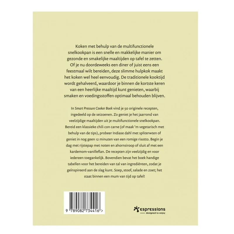 Espressions Smart Pressure Cooker Buch