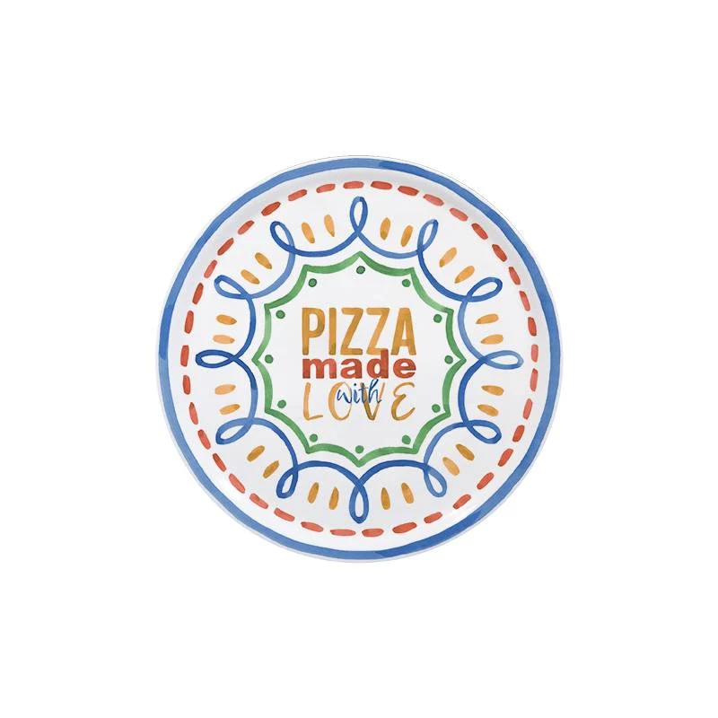 Le Gioie Piatto Pizza Handmade D33 cm in Porcellana