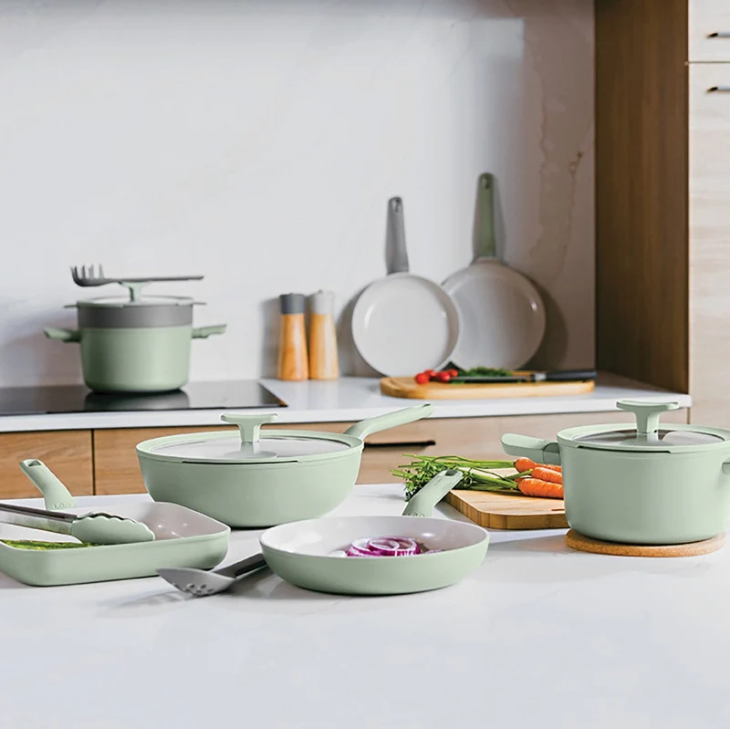 BergHOFF Padella Antiaderente Leo Balance 32 cm Sage