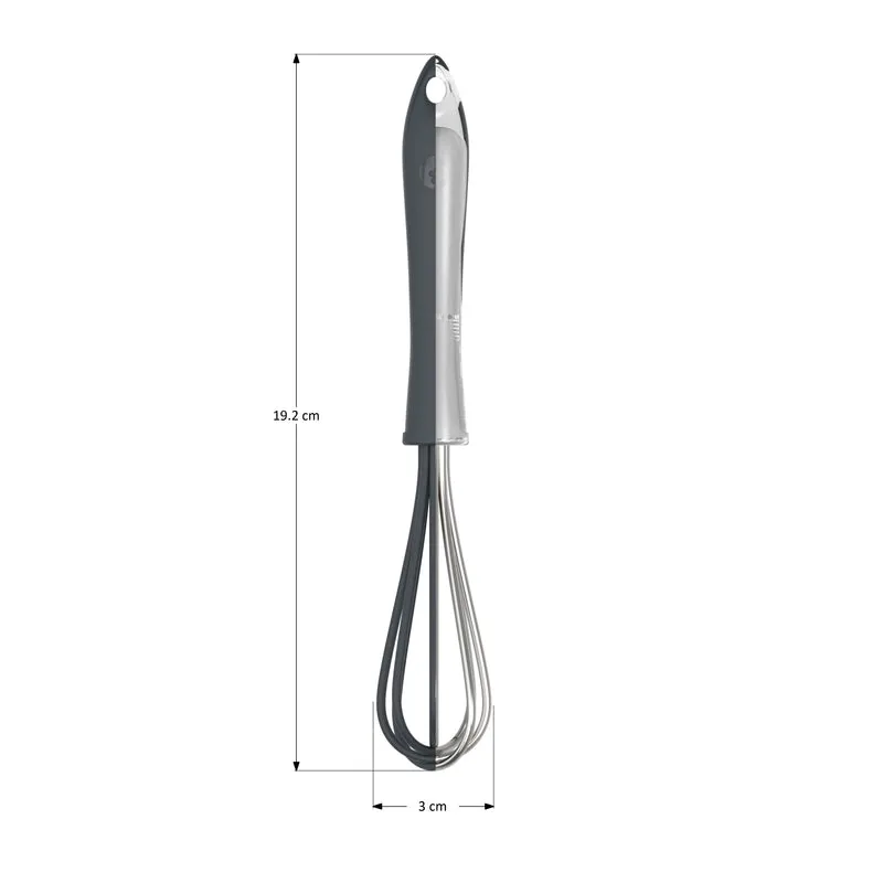 Schneebesen S rot 19 cm