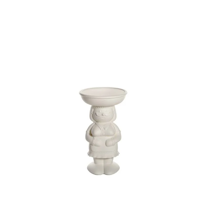 Slide Tavolino Amanda H60 cm Milky White