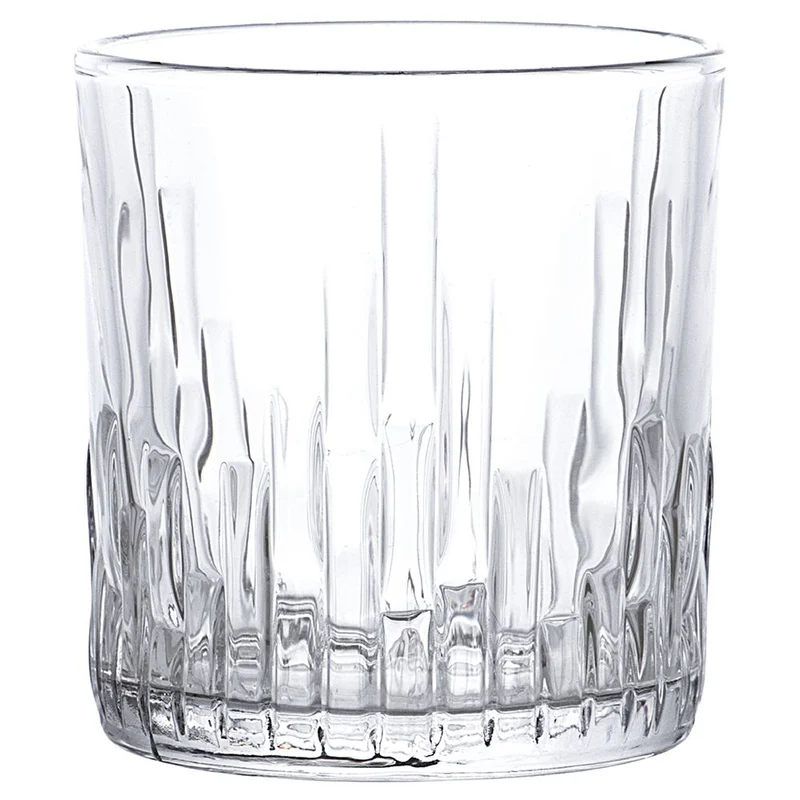 Tognana set 6 Bicchieri Tumbler Griffe Trasparente 335 ml