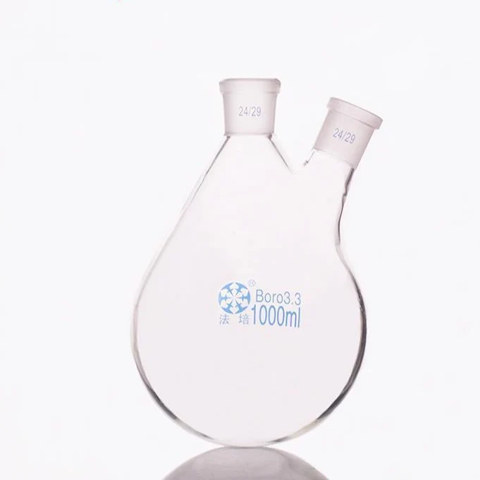 Zweihals Verdampferkolben, Seitenhälse schräg, 25 bis 3.000 ml