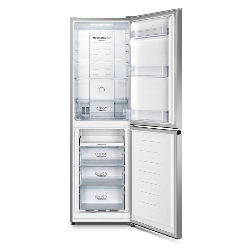 Gorenje NRK418ECS4 Kühl-/Gefrierkombination freistehend 55cm 256L Inox