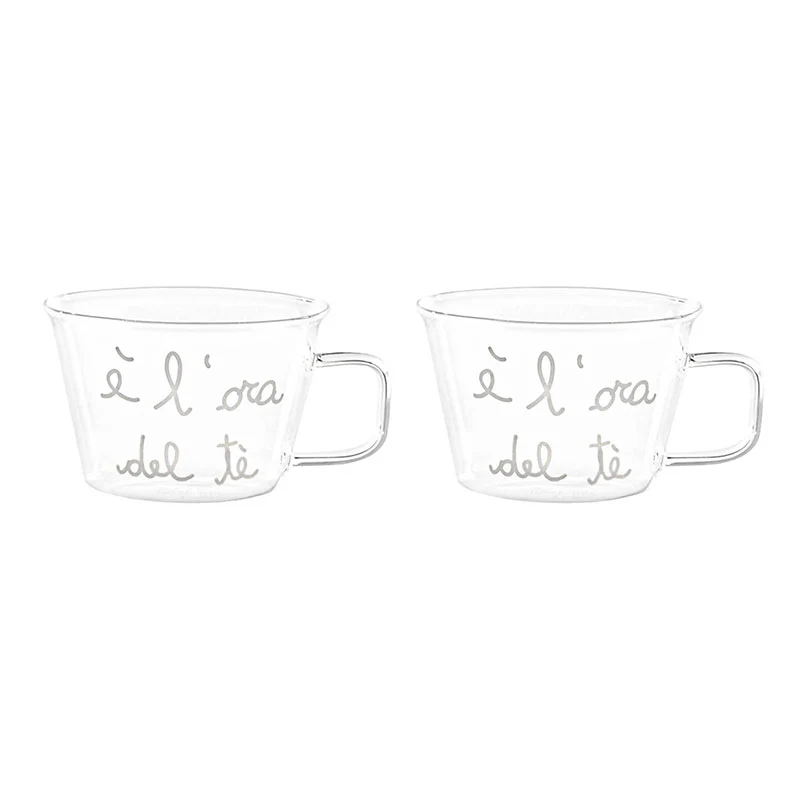 Simple Day Set 2 Tazze E' l'ora del Tè 280 ml
