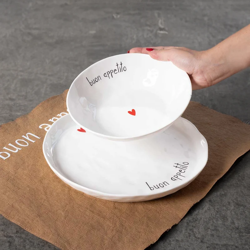 Simple Day Set 2 Patti Piani Buon Appetito D27 cm