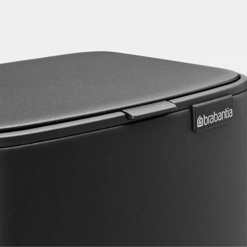 Brabantia Pattumiera a Pedale Bo 7 Litri Mineral Infinite Grey