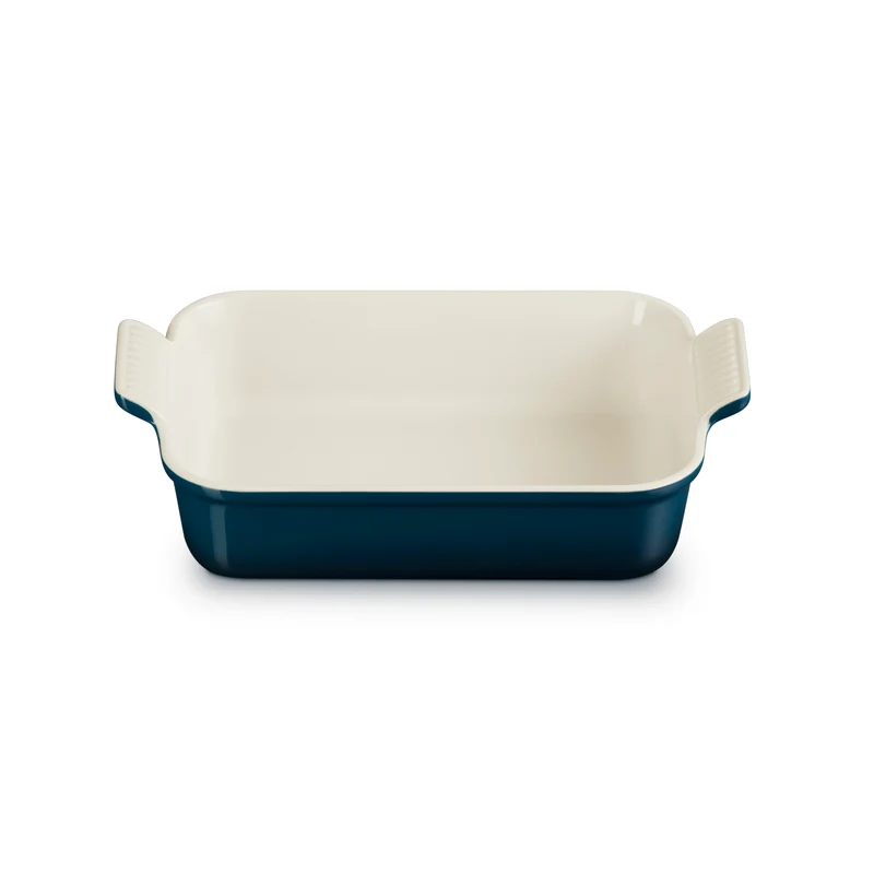 Le Creuset rechteckige Heritage-Auflaufform „Nuit“