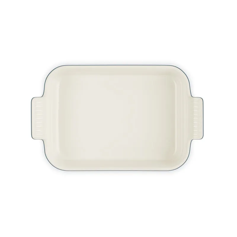 Le Creuset rechteckige Heritage-Auflaufform „Nuit“