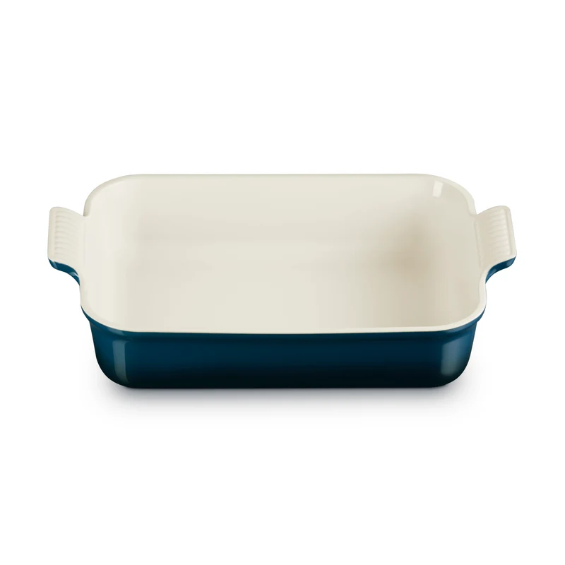 Le Creuset rechteckige Heritage-Auflaufform „Nuit“