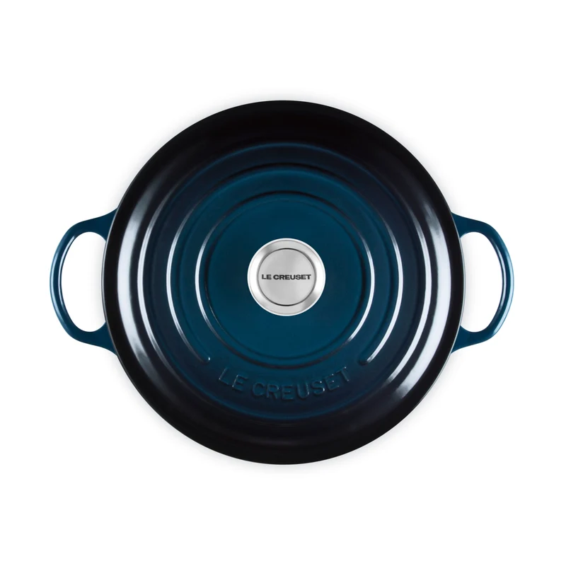 Le Creuset Marmite Kasserolle Signature 'Nuit' Ø26cm / 4,1L