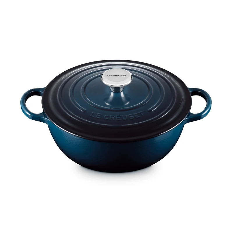 Le Creuset Marmite Kasserolle Signature 'Nuit' Ø26cm / 4,1L
