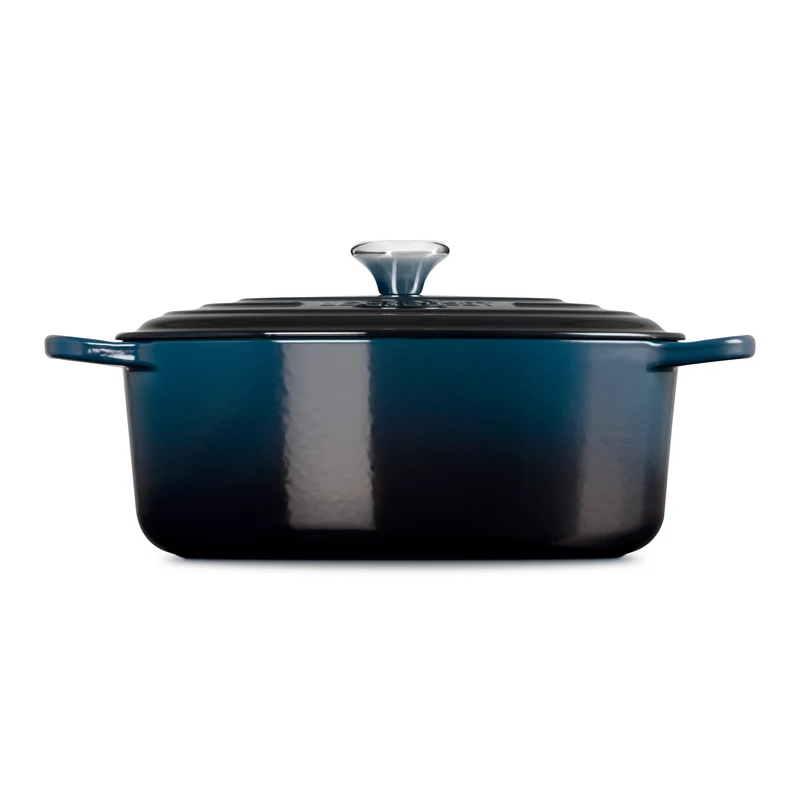 Le Creuset Bratpfanne Oval Signature 'Nuit' Ø31cm / 6,3L