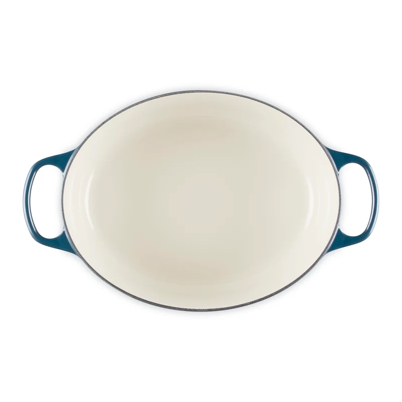 Le Creuset Bratpfanne Oval Signature 'Nuit' Ø31cm / 6,3L