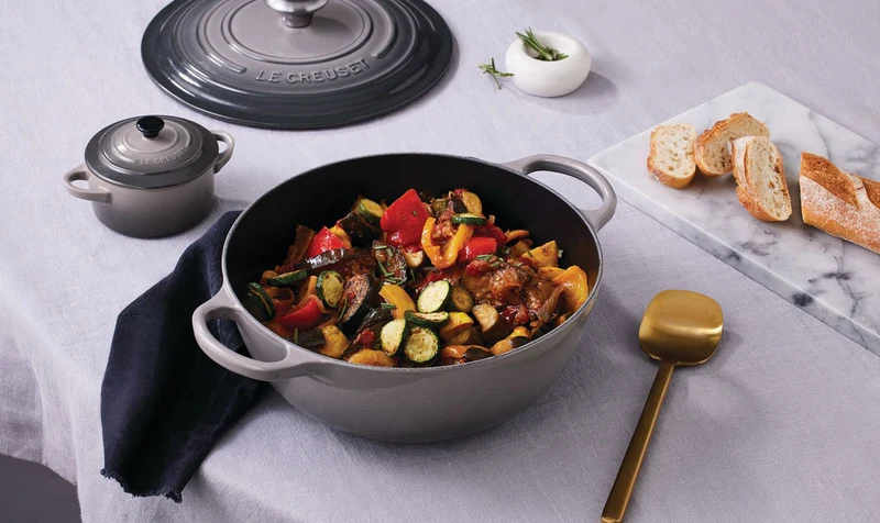 Le Creuset Marmite Signature Ø28cm / 4,9L 'Flint'