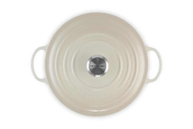Le Creuset Marmite Signature Ø28cm / 4,9L 'Meringue'