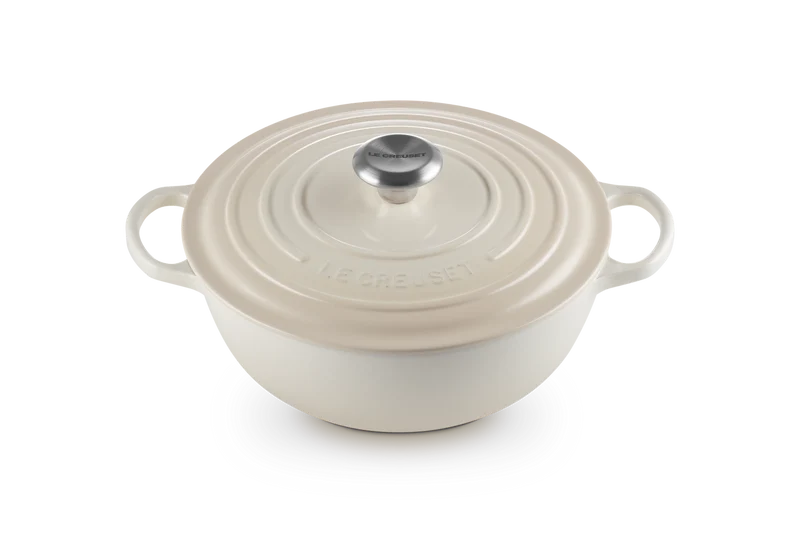 Le Creuset Marmite Signature Ø28cm / 4,9L 'Meringue'