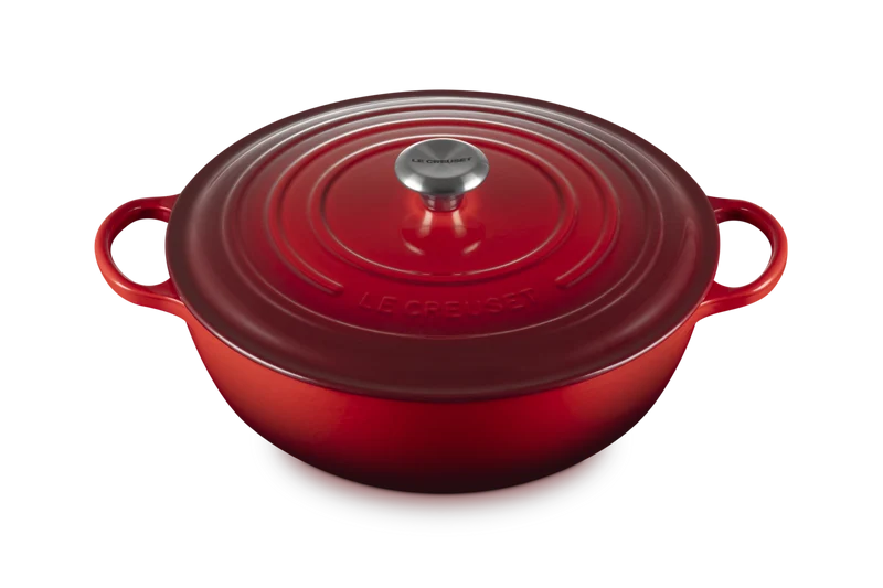 Le Creuset Marmite Signature Ø28cm / 4,9L 'Kirschrot'