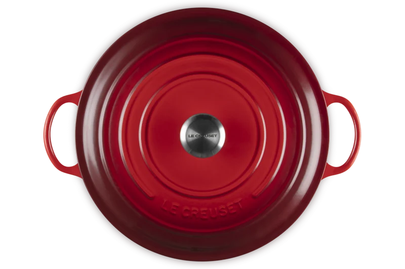 Le Creuset Marmite Signature Ø28cm / 4,9L 'Kirschrot'