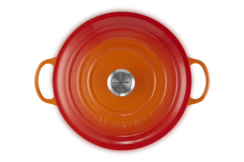 Le Creuset Marmite Signature Ø28cm / 4,9L 'Orange Red'