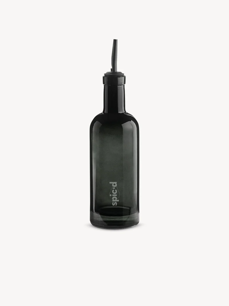 Spic'd Olivenölflaschen 'Night Shade' mit Olivenöl 450ml und 200ml