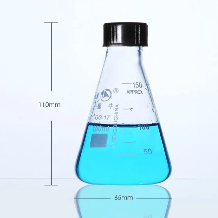 Erlenmeyerkolben mit Schraubverschluss, 50 ml bis 1.000 ml