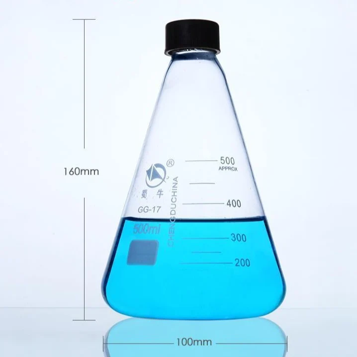 Erlenmeyerkolben mit Schraubverschluss, 50 ml bis 1.000 ml