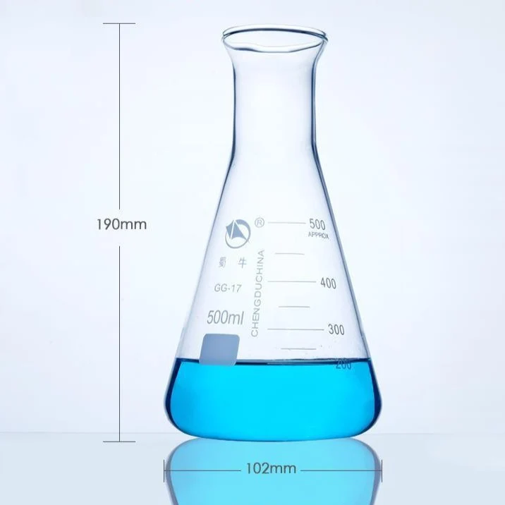 Erlenmeyerkolben, Weithals, 50 ml bis 5.000 ml