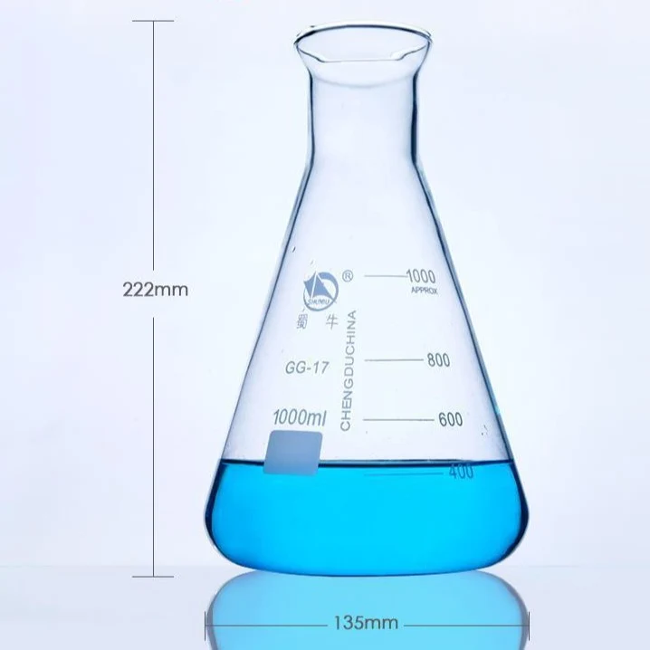 Erlenmeyerkolben, Weithals, 50 ml bis 5.000 ml
