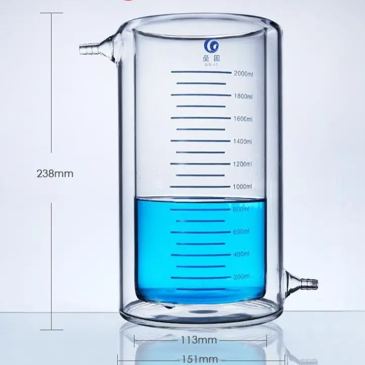 Temperierbecher, mit Teilung, 50 ml bis 5000 ml