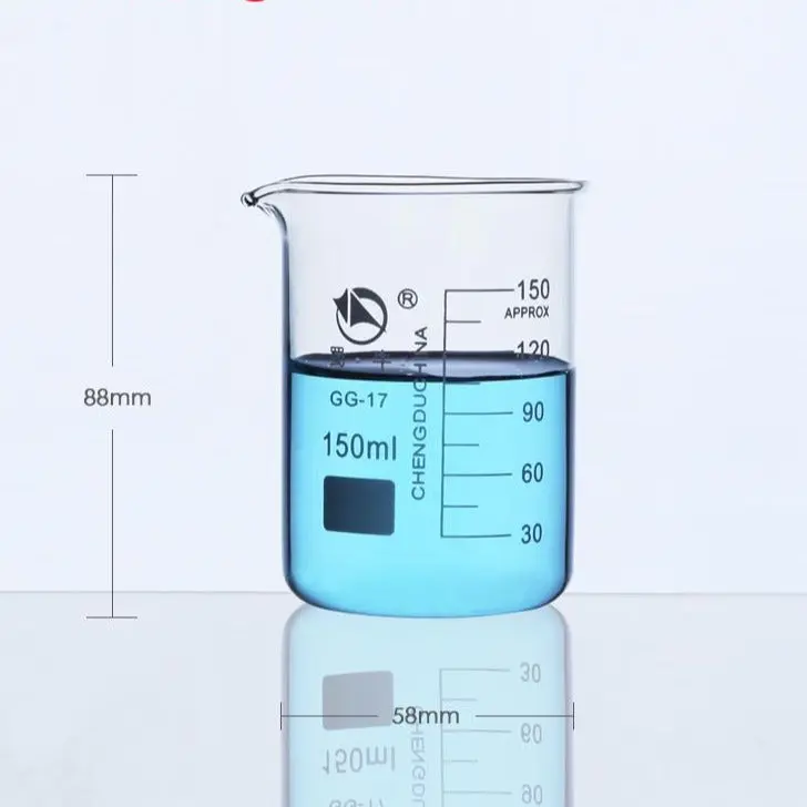 Becher niedere Form, 5 ml bis 10.000 ml