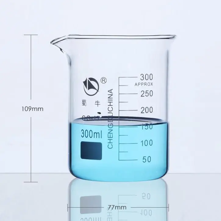 Becher niedere Form, 5 ml bis 10.000 ml