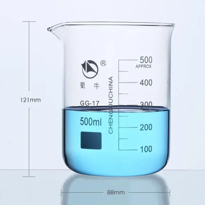 Becher niedere Form, 5 ml bis 10.000 ml