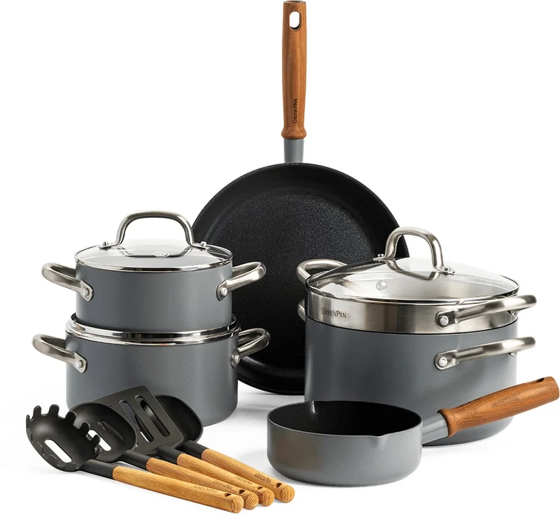 Greenpan Pfannenset 13-teilig 'Mayflower Pro'