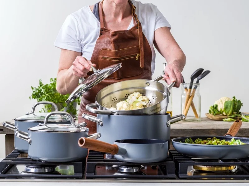 Greenpan Pfannenset 13-teilig 'Mayflower Pro'