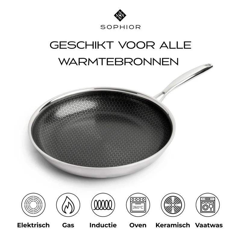 SOPHIOR Hybrid-Bratpfannenset 24/28 cm