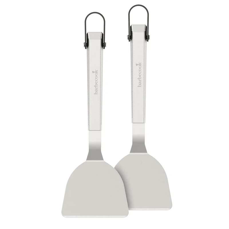 Barbecook Premium Plancha-Spatel-Set, 2-teilig, 33 cm