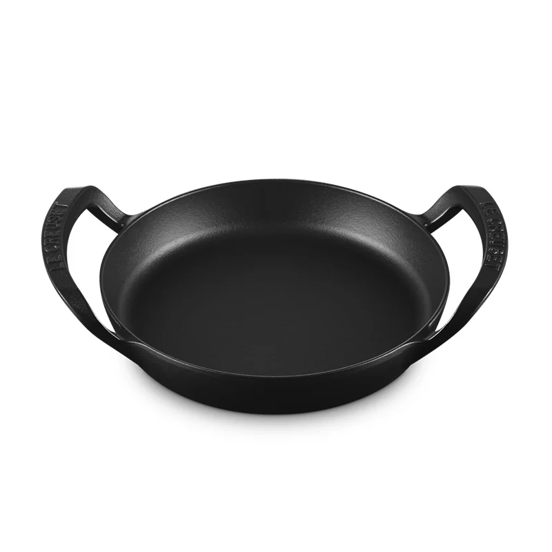Le Creuset Grill Rotondo BBQ Outdoor D25 cm in Ghisa Nero