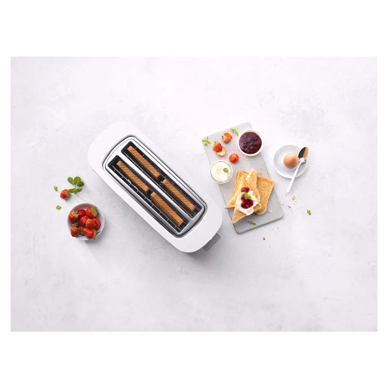 Zwilling Toaster mit Brötchenaufsatz und Wärmefunktion Silber 2/4 'Enfinigy'