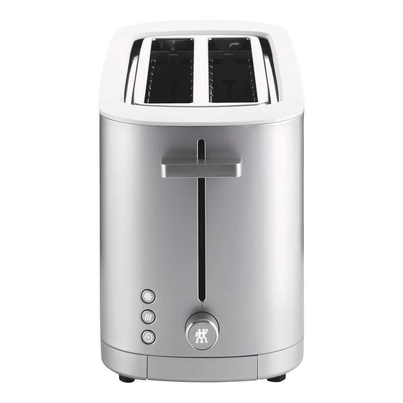 Zwilling Toaster mit Brötchenaufsatz und Wärmefunktion Silber 2/4 'Enfinigy'