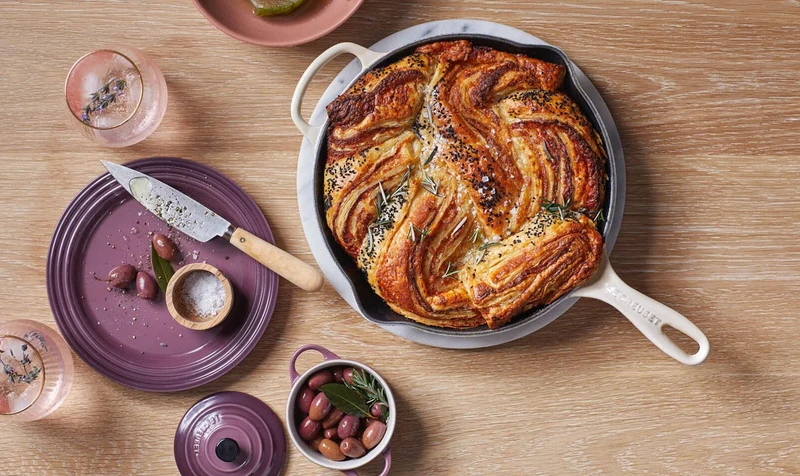 Le Creuset Bratpfanne Tradition Ø30cm 'Meringue'