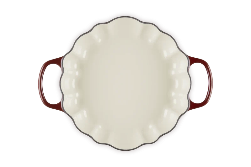 Le Creuset Campagnard Kürbis Ø28cm / 2,5L 'Granat'