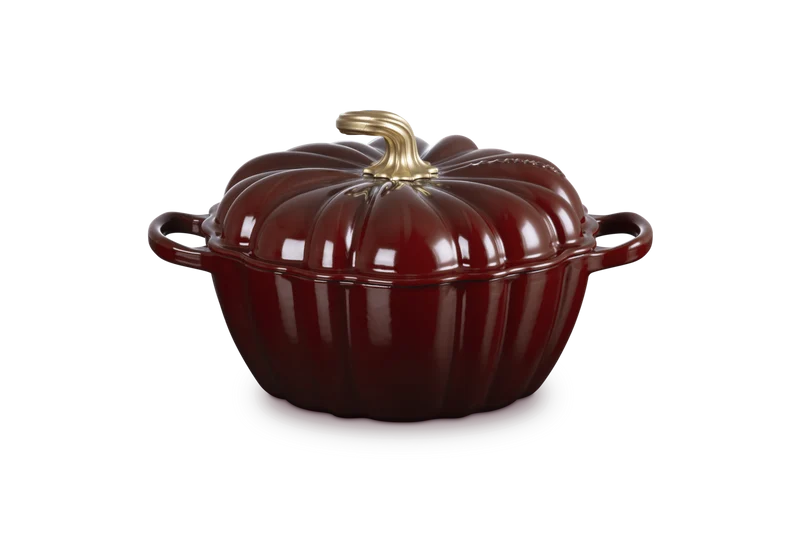 Le Creuset Gusseisen-Schmortopf ø24cm / 3,7L 'Pumpkin Garnet'