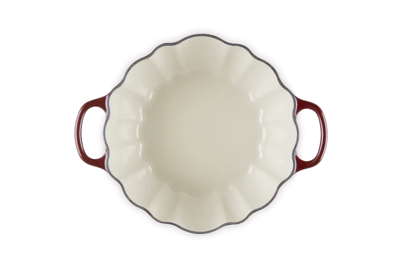 Le Creuset Gusseisen-Schmortopf ø24cm / 3,7L 'Pumpkin Garnet'