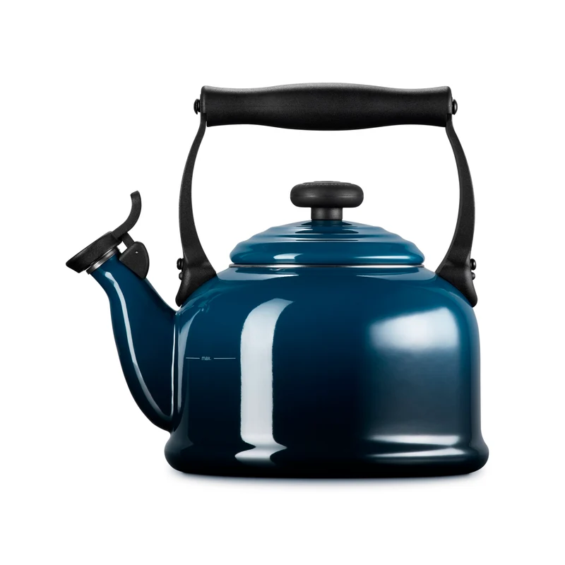 Le Creuset Pfeifender Wasserkocher 2,1 l Tradition 'Nuit'