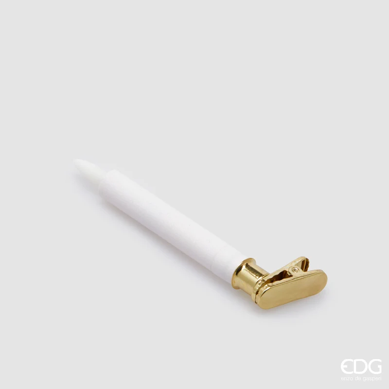 EDG Enzo De Gasperi Set 10 Candele a Clip Bianca a Led con telecomando H13 cm
