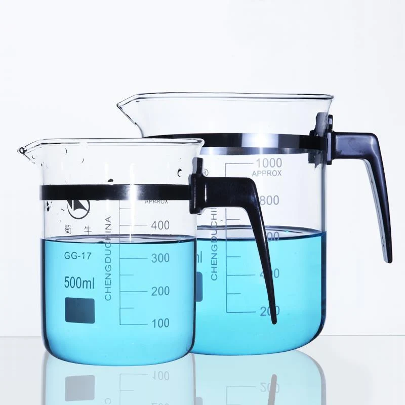 Messbecher mit Griff, mit Teilung, 500 ml bis 1.000 ml