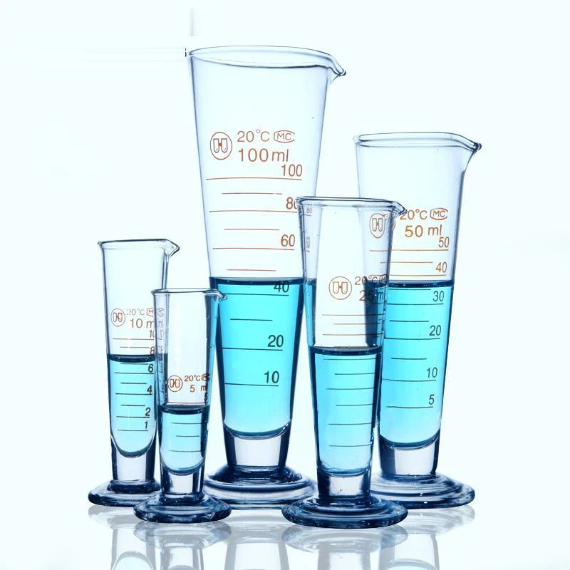 Messbecher breitkonisch,mit Teilung, 5 ml bis 2.000 ml